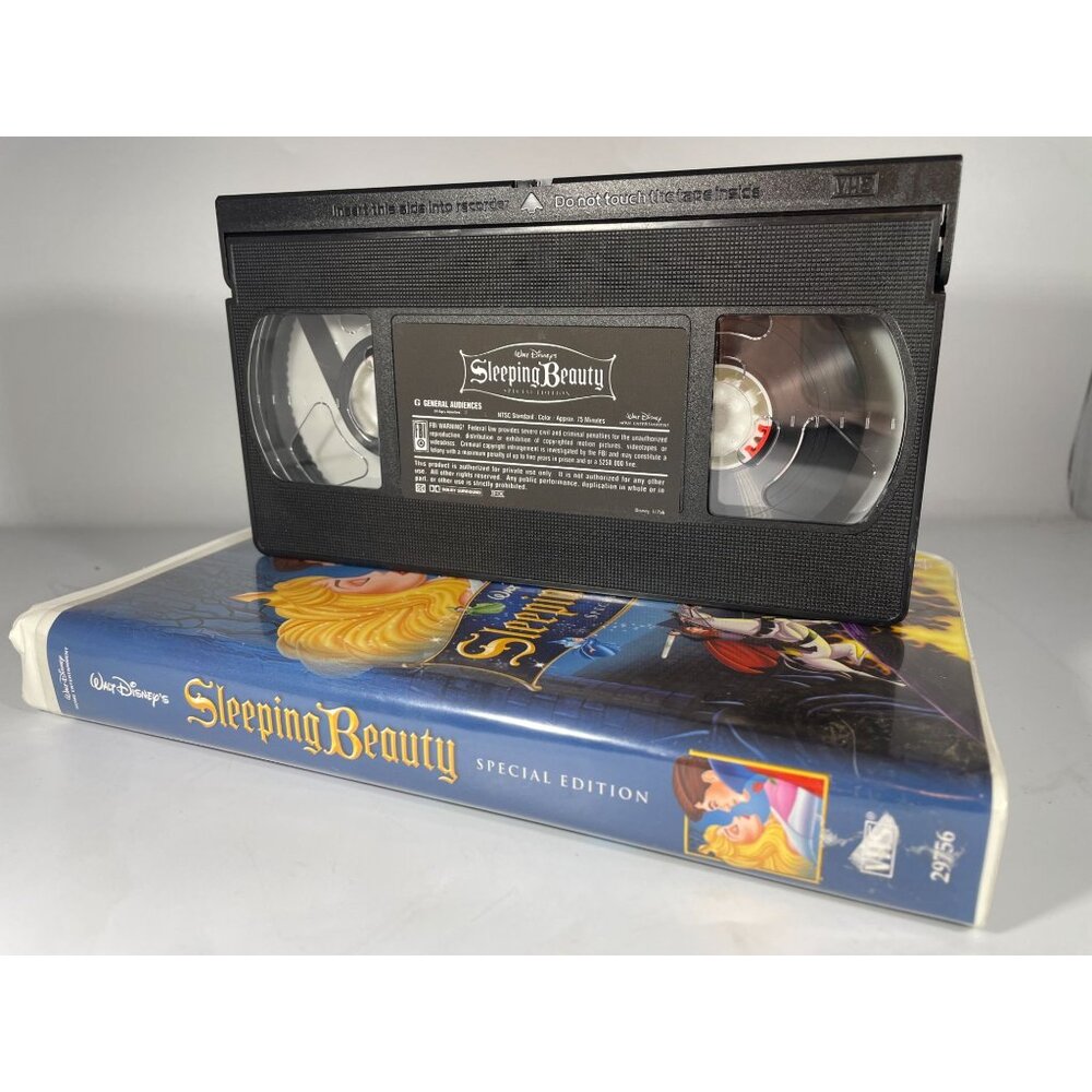 Walt‎ Disney's Sleeping Beauty Special Edition VHS 2003 Clamshell with insert